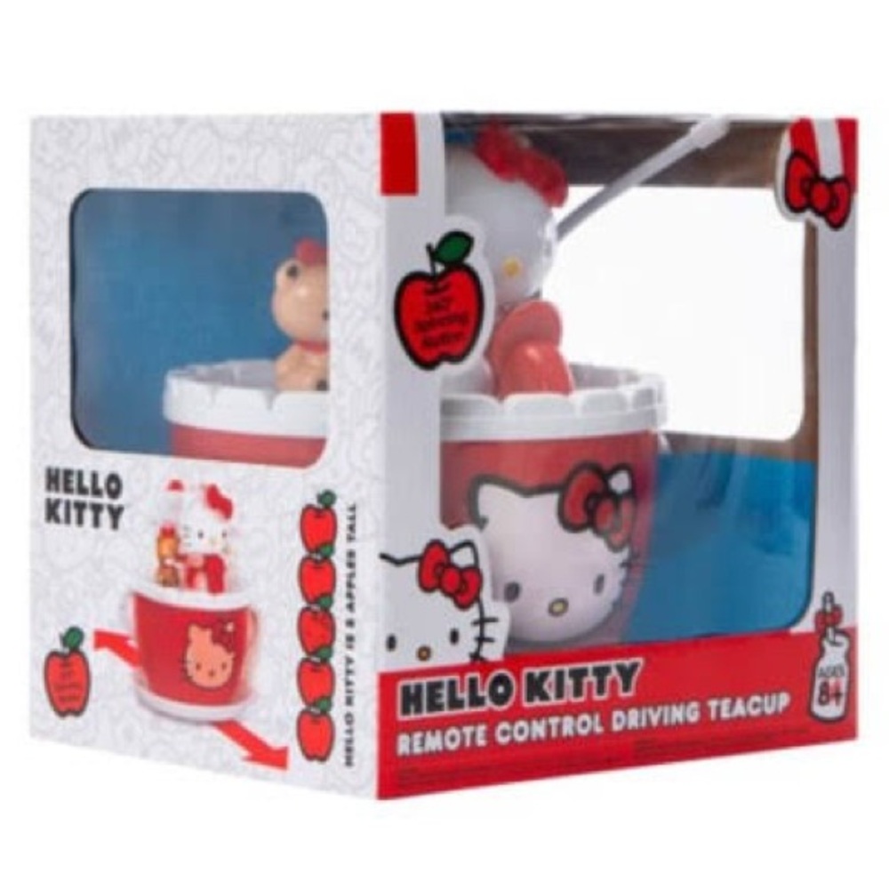 NEW - Hello Kitty Red Remote Control Teacup - Picture 2 of 6